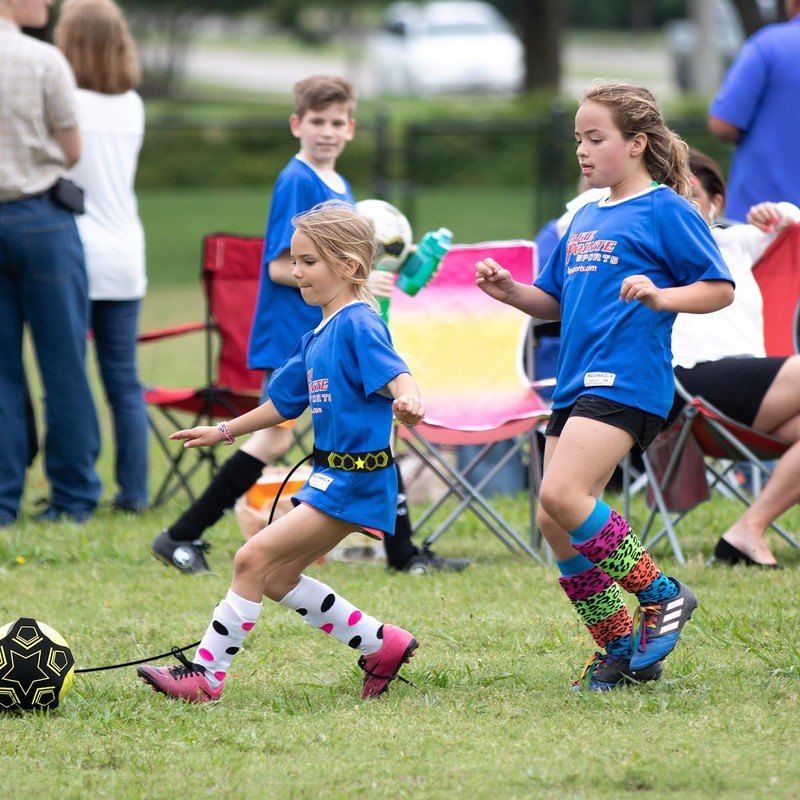 PolyMath Football Kick Trainer, Soccer Trainer Soccer/Volleyball/Rugby Training Aids Hands
