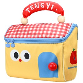 Smlper Lunch bag, cool bag, children's lunch bag, portable lunch box, cosmetic bag, storage bag, travel bag, handbag, picnic bag (pornographic)