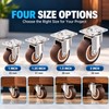 4-Pack Furniture Caster Wheels for Small Tables & Cabinets –