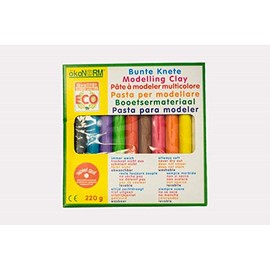 ökoNORM 76816 - Bunte Knete 220g