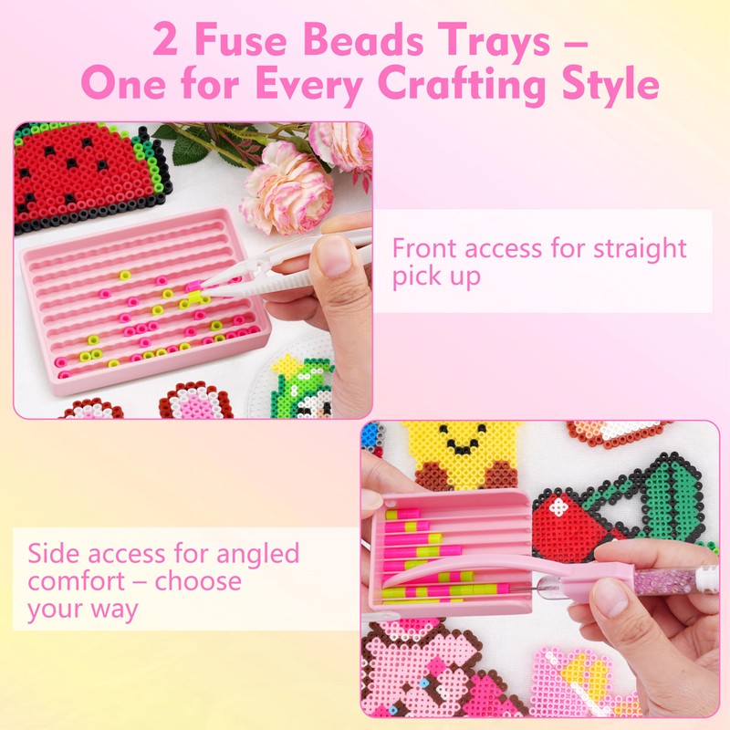 JelyArt 5mm Fuse Bead Tool Kit Efficient Melty Beads Sorting