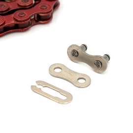 Salt BMX Chain Traction Chain Heavy Duty Thick Teeth 1/2"X1/8" 410 Red