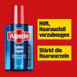 Alpecin Double Effect Caffeine Shampoo & Caffeine Liquid - 2 x 200 ml - Set Against Hair Loss and Dandruff | Tonic to Strengthen Hair Roots | Shampoo with Double Action Against Hair Loss and Dandruff