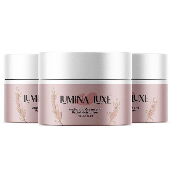 Lumina Luxe (3 Pack) - Lumina Luxe Anti-Aging Moisturizer Cream