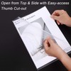 A4 Cut Flush Folder (Pack of 30, 180 Micron PP)