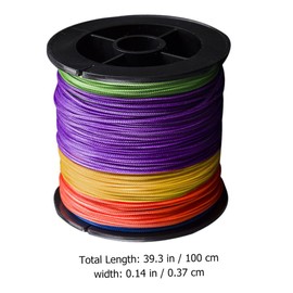 NOLITOY 1roll Pe Fishing Line Ultra-Strong Strands Zero Stretch High Sensitivity for Fishing Tackle Abrasion Resistant for and