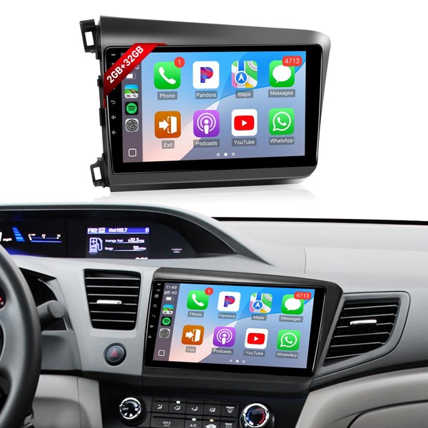 Naifay Android Car Stereo for Honda Civic 2012(Fit Big Screen&Premium