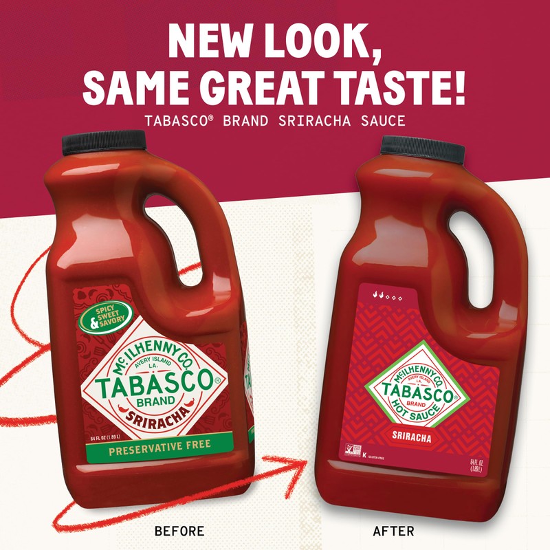 TABASCO® Brand Sriracha Sauce, 64 oz (Pack of 1)