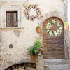 Fake Flower Simulation Garland Plastic Fake Flower Interior Door Wall