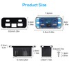 Linkstyle RV USB Outlet, 62W Dual USB-A & Dual Type-C