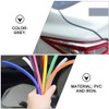 Gatuida Car Door Edge Guard Grey Rubber Seal Strip Car