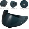 Motorcycle Helmet Visor, Helmet Visor for C10, Motorcycle Windscreen Helmet