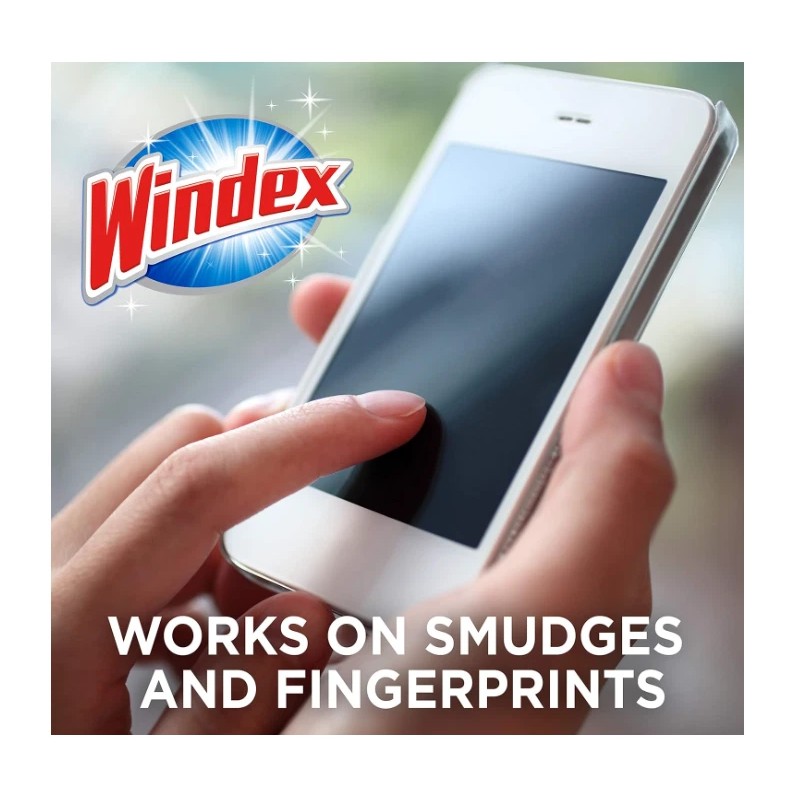 Windex Electronics Wipes Pre-Moistened Clean and Provide a Streak-Free Shine,