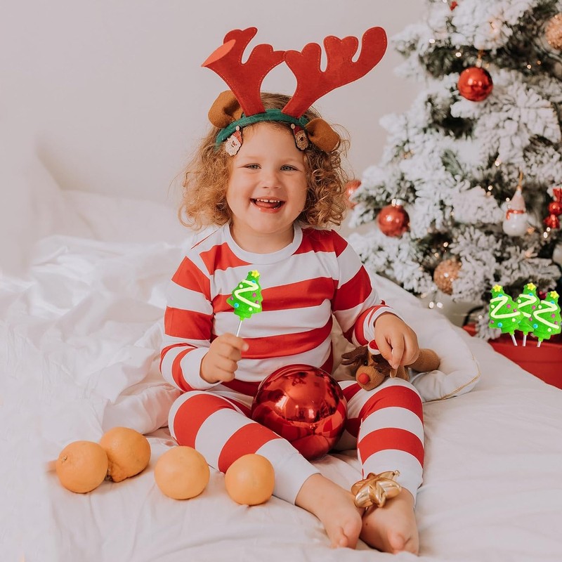 Fruidles Christmas Tree Lollipop, Candy Canes Suckers, Mixed Fruit Flavor,
