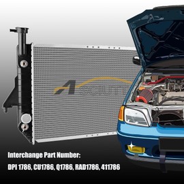ASCIUTTA Aluminum Core Radiator CU1786 For 1996-2005 Chevy Astro Base GMC Safari Van 4.3L V6 1997 1998 1999 2000 2001 2002 2003 2004