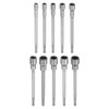 sourcing map 10pcs Nut Driver Drill Bit 6-15mm Metric Impact