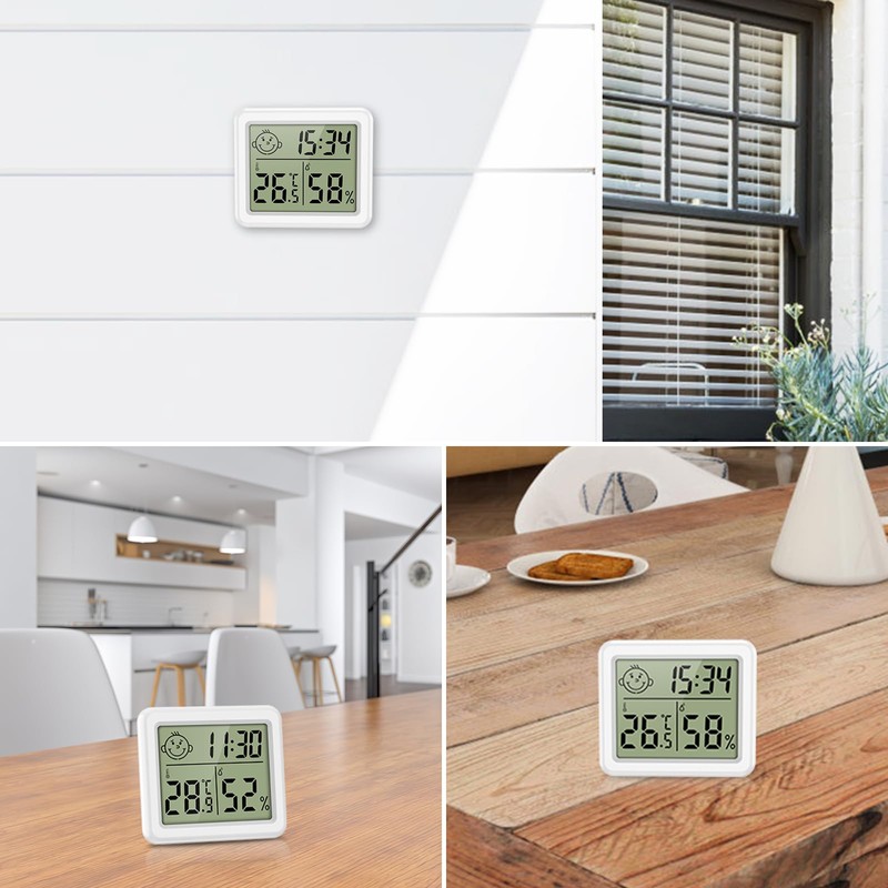 Brifit Digital Mini Thermometer Hygrometer, Hygrometer Indoor with High Accuracy,