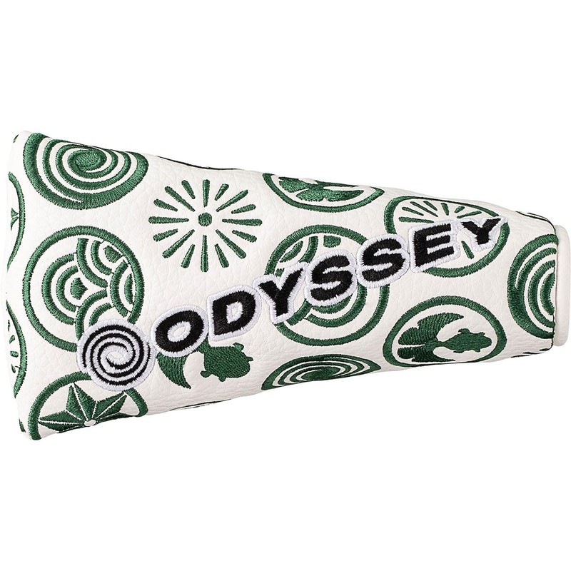 Odyssey Putter Head Cover F BLADE SUMMER WHT/GRN 25 (For