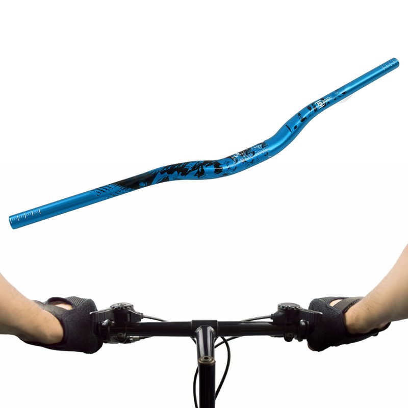 Wheel Track Handlebar Replacement Aluminum Alloy Bike Riser Bar 31.8mm