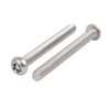 uxcell M6x60mm 304 Stainless Steel Button Head Torx Security Tamper