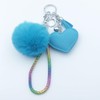 Xsclpomddy Heart Keychain Sparkly Rhinestone Love Keyrings Crystal Tassel and