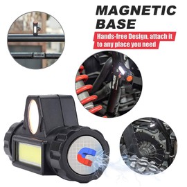 cartaoo Upgrade Roll Bar Grab Handles with Dome Light for Jeep Wrangler Accessories, Premium Paracord Grips Fit 2.0-4.0 Inch Rods CJ YJ TJ JK JL & Gladiator JT 1945-2023 (Pink 2pcs)