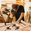 10 PCS Spring Clamps, LongYeah 4.5 Inch Plastic Spring Clips