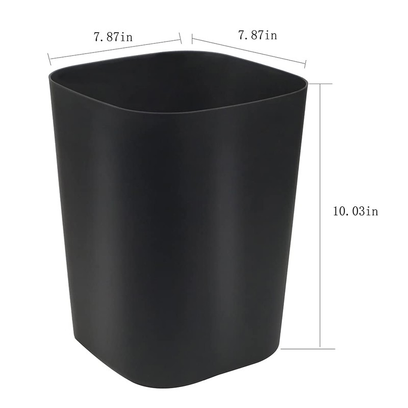 Besli 2 Gallon Small Trash Can Garbage Can Wastebasket for