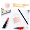 KONTONTY 4pcs Portable Loose Powder Holder with Puff Travel Makeup