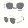 ENSARJOE 60-Pack Small Round Metal Sunglasses - 4 Colors (15