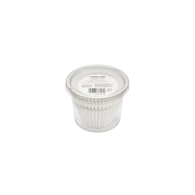75 Lakeland Greaseproof Muffin Cases 5cm – Easy Release Perfect