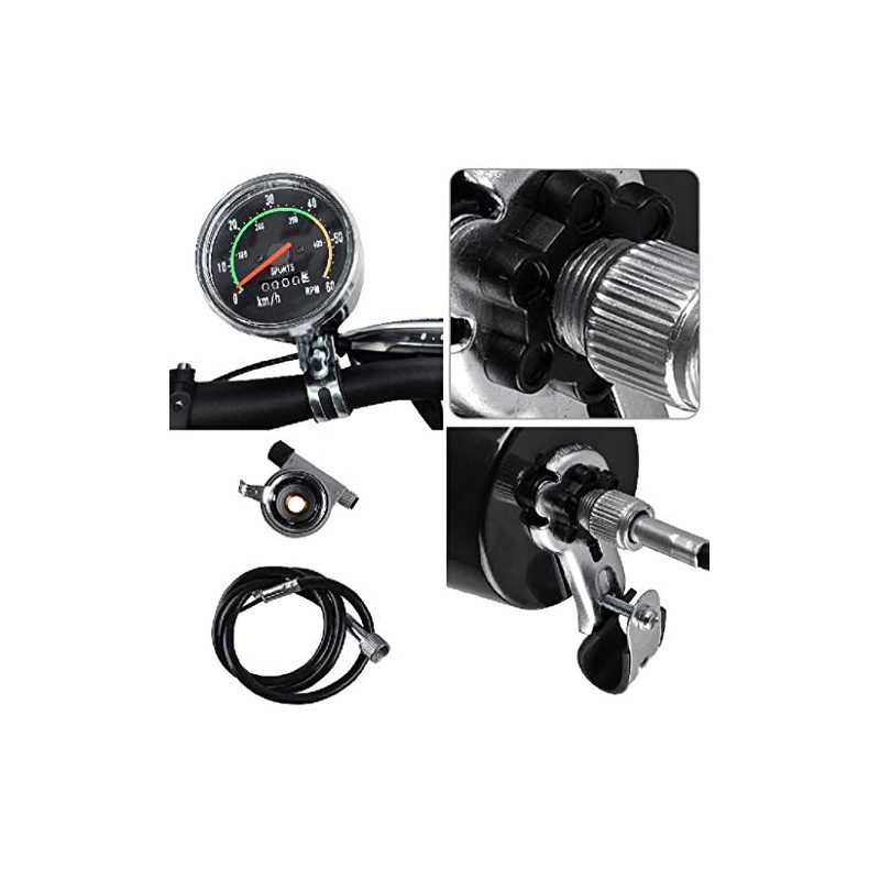 Y Department Center 55® Speedometer with Analog Display for Bike