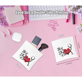 Nurse Gifts for Women Cosmetic Bag with Mirror Small Makeup Bag for Purse, Portable Cosmetic Pouch Travel Toiletry Bag Organizer, Nurses Week Gifts Nursing Graduation Gift Nurse Practitioner Gifts, 04