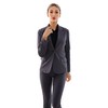 Marycrafts Women's Business Blazer Pant Suit Set for Work 12