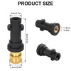 Pressure Washer Gun Adapter with 1/4 Inch Quick Connection Socket