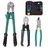 Glarks 3Pcs Bolt Cutter and Cable Cutter Pliers Set, Heavy
