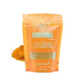 Cúrcuma Orgánica Benmart 100g - Producto Orgánico y Natural para una Digestión Rápida. Individual