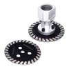 SUBRILLI 2-Pcs 50mm Mini Engraving Diamond Saw Blade with RemovabIe