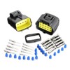 1 Set Car Waterproof 10 Pin Electrical Wire Connector Plug