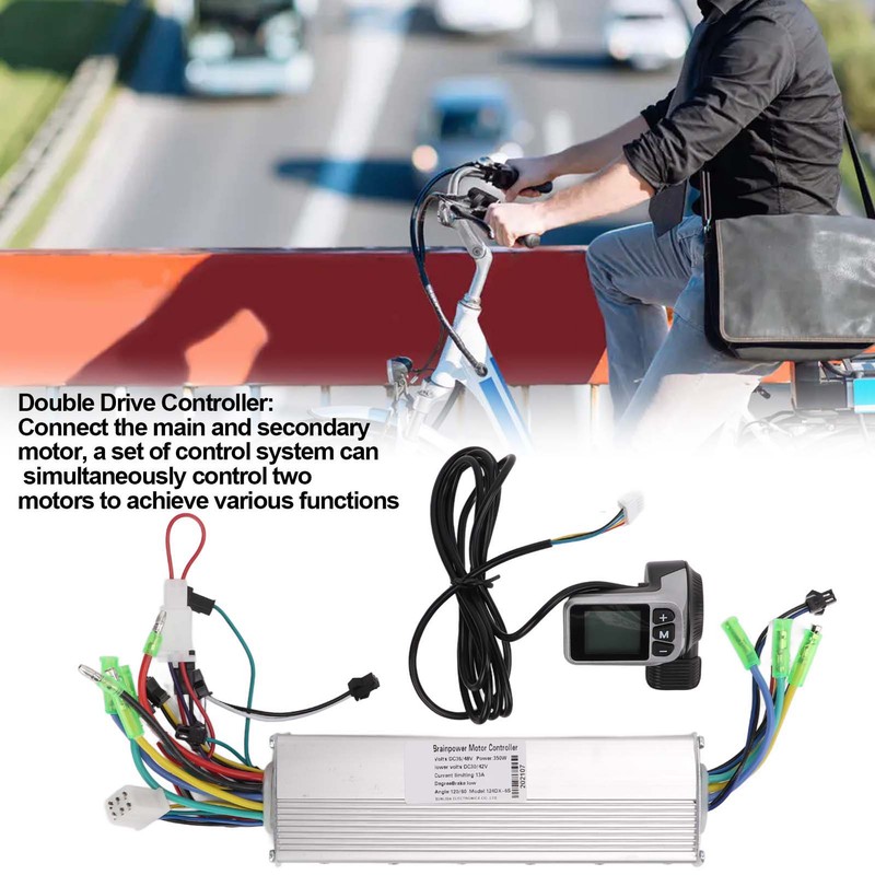 Electric Scooter Control with 124DX LCD Display Panel with Switch
