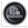 Trendware Las Vegas Raiders Dessert Plates, 24 Count