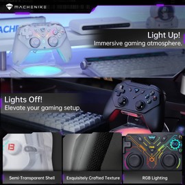 Machenike G3S Wireless Gaming Controller | Dual Vibration Motors, Dual Connection Modes