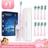RTAUYS M5 Sonic Electric Toothbrush for Adults - Rechargeable Electric