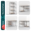 VOUNOT® Heavy-Duty Shelving Unit Set of 2 Shelving Units Basement
