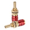 sourcing map 2pcs Gas & Water Quick Connector for Tube