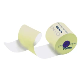 20 Rollos Papel Térmico 80x70 Color Amarillo Impresora 80mm