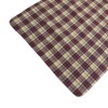 Incontinence Bed Pads Stain Masking Washable Reusable Plaid Underpads for