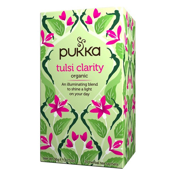 4 x 20 Tea bags PUKKA Tulsi Clarity ( 80 bags in total )