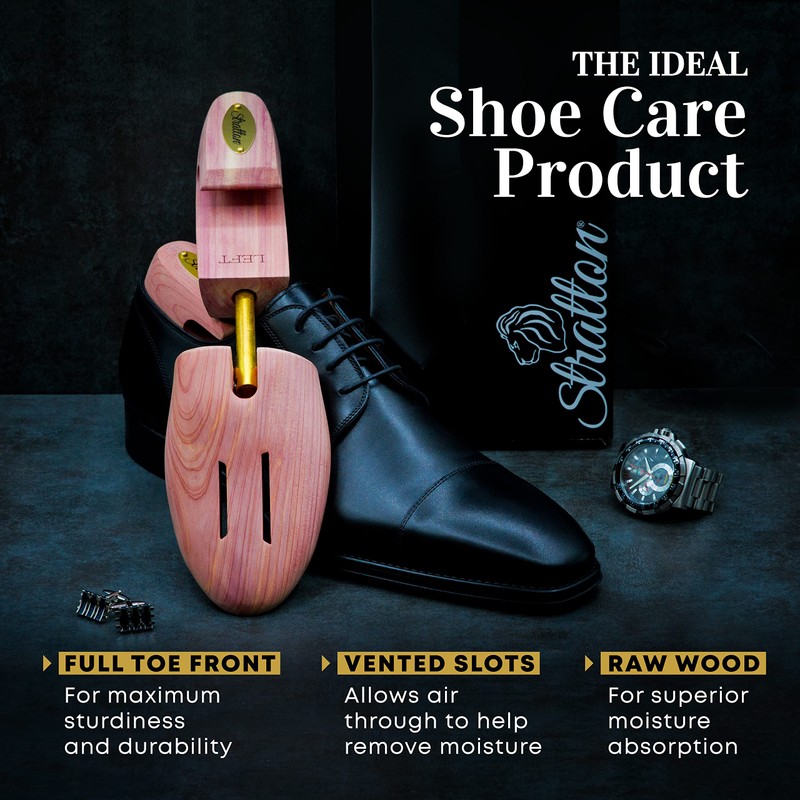 Stratton Cedar Shoe Tree - Shoe Trees for Men &