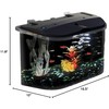 Koller Products 5-Gallon Aquarium Kit with LED Lighting and Power